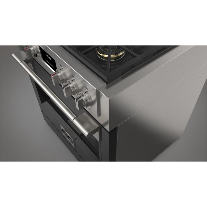 Fulgor Milano 30-Inch Pro Range Door Color Kit, Glossy Black