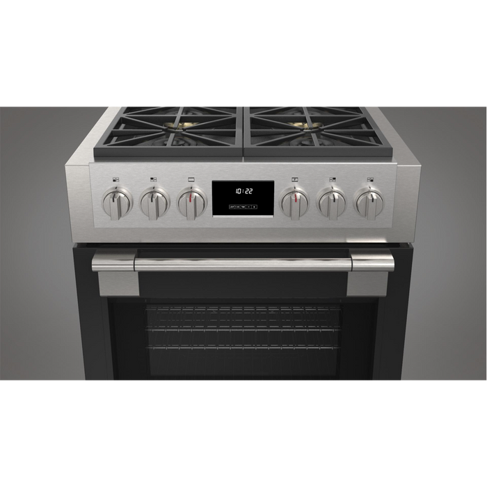 Fulgor Milano 30-Inch Pro Range Door Color Kit, Glossy Black