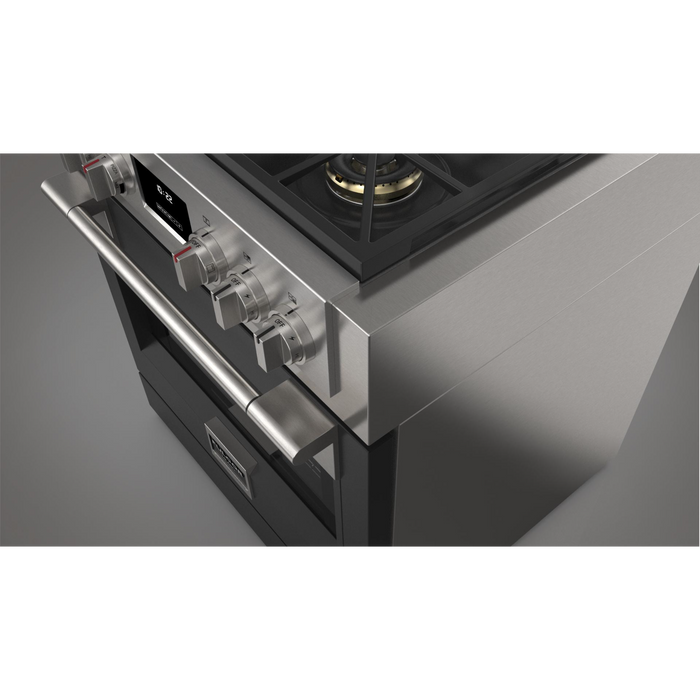 Fulgor Milano 30-Inch Pro Range Door Color Kit, Matte Black