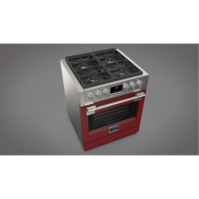 Fulgor Milano 30-Inch Pro Range Door Color Kit, Red