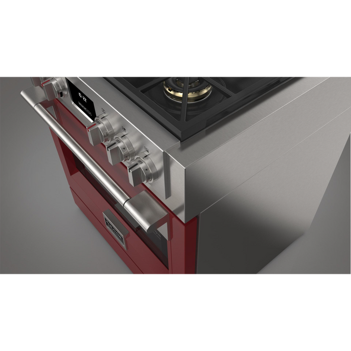 Fulgor Milano 30-Inch Pro Range Door Color Kit, Red