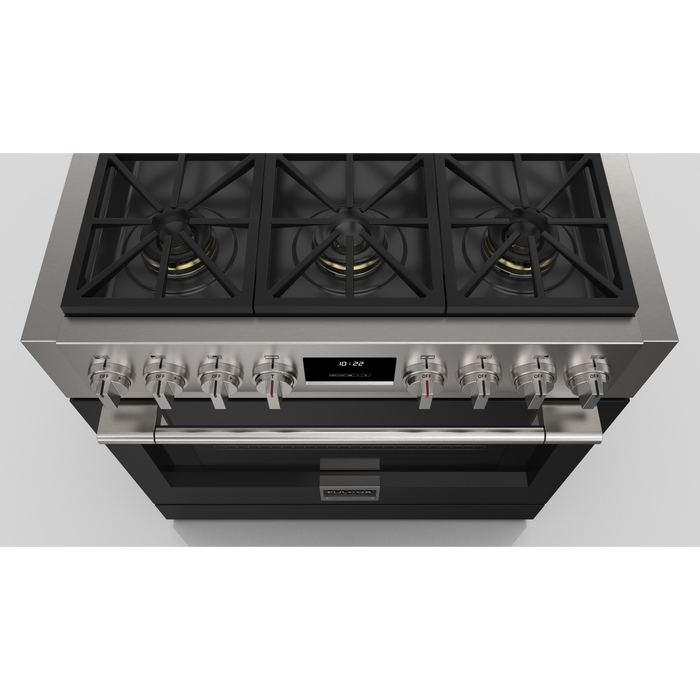 Fulgor Milano 36-Inch Pro Range Door Color Kit, Glossy Black