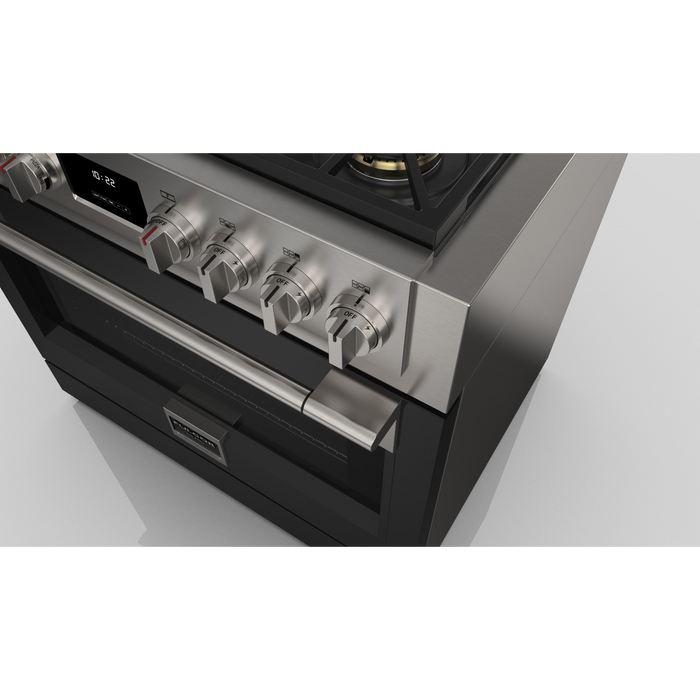 Fulgor Milano 36-Inch Pro Range Door Color Kit, Glossy Black