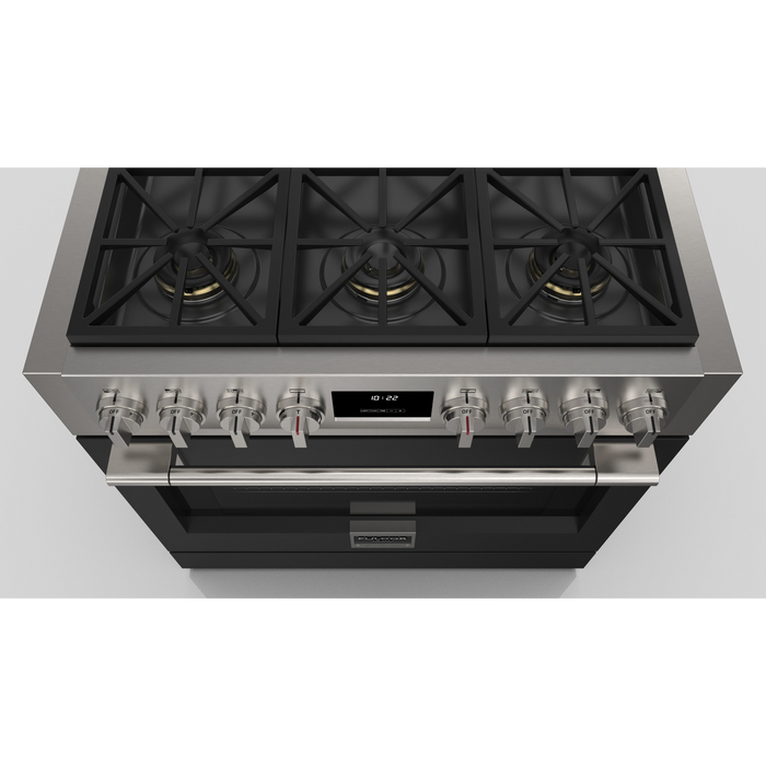 Fulgor Milano 36-Inch Pro Range Door Color Kit, Matte Black