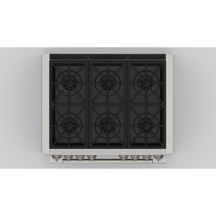 Fulgor Milano 36-Inch Pro Range Door Color Kit, Matte Black