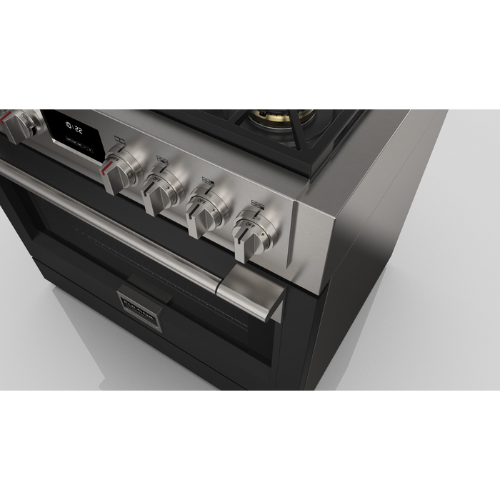 Fulgor Milano 36-Inch Pro Range Door Color Kit, Matte Black