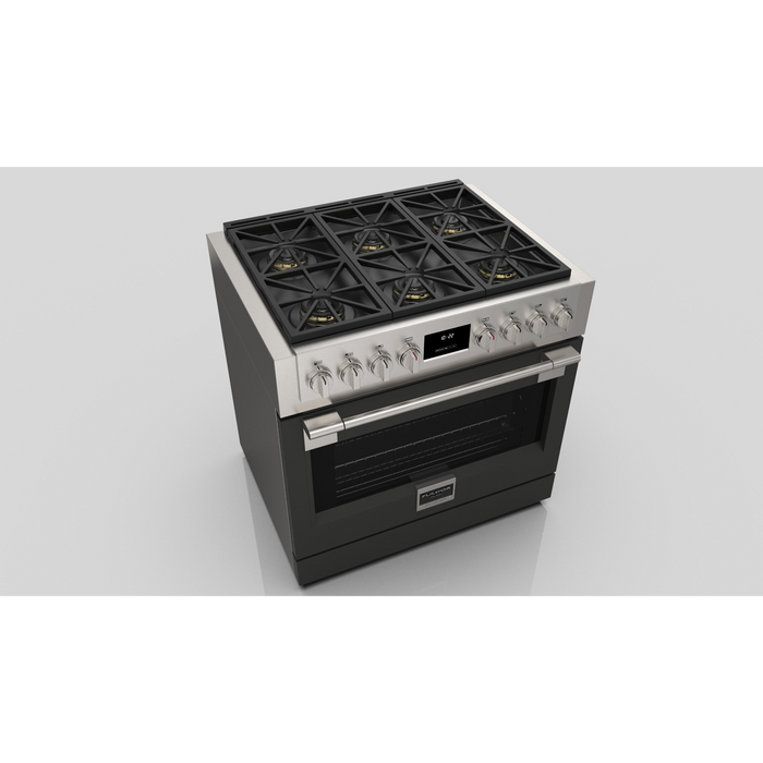 Fulgor Milano 36-Inch Pro Range Door Color Kit, Matte Grey