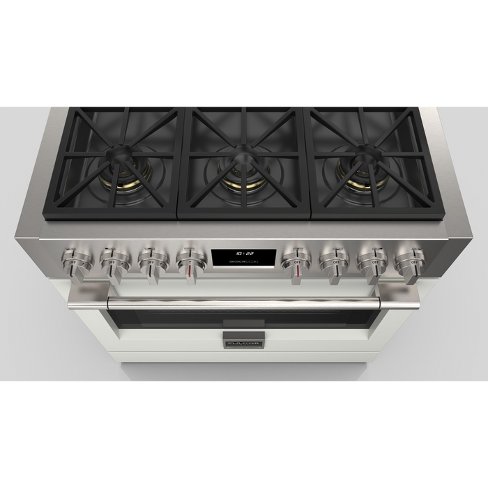 Fulgor Milano 36-Inch Pro Range Door Color Kit, Matte White