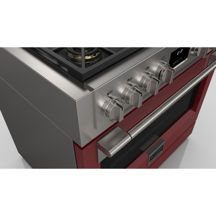 Fulgor Milano 36-Inch Pro Range Door Color Kit, Red