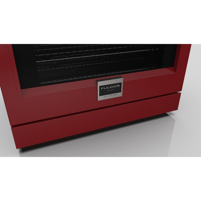 Fulgor Milano 36-Inch Pro Range Door Color Kit, Red