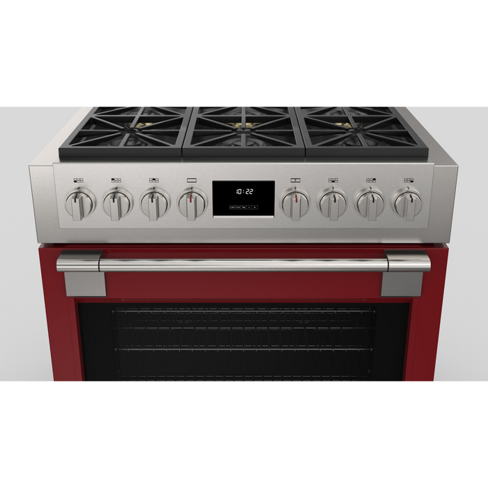 Fulgor Milano 36-Inch Pro Range Door Color Kit, Red