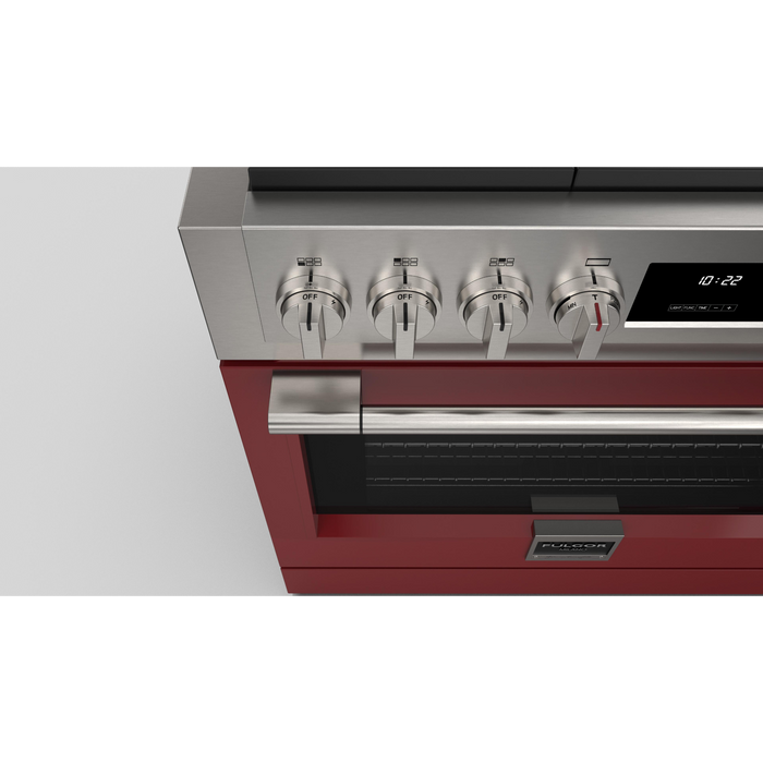 Fulgor Milano 36-Inch Pro Range Door Color Kit, Red