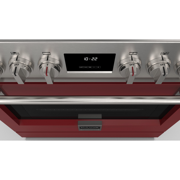 Fulgor Milano 36-Inch Pro Range Door Color Kit, Red