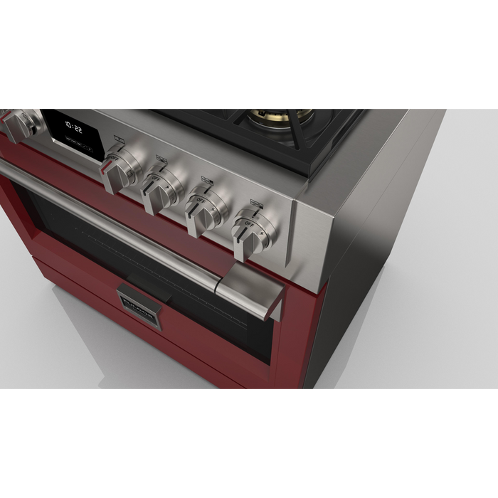 Fulgor Milano 36-Inch Pro Range Door Color Kit, Red