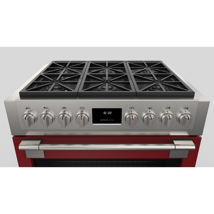 Fulgor Milano 36-Inch Pro Range Door Color Kit, Red