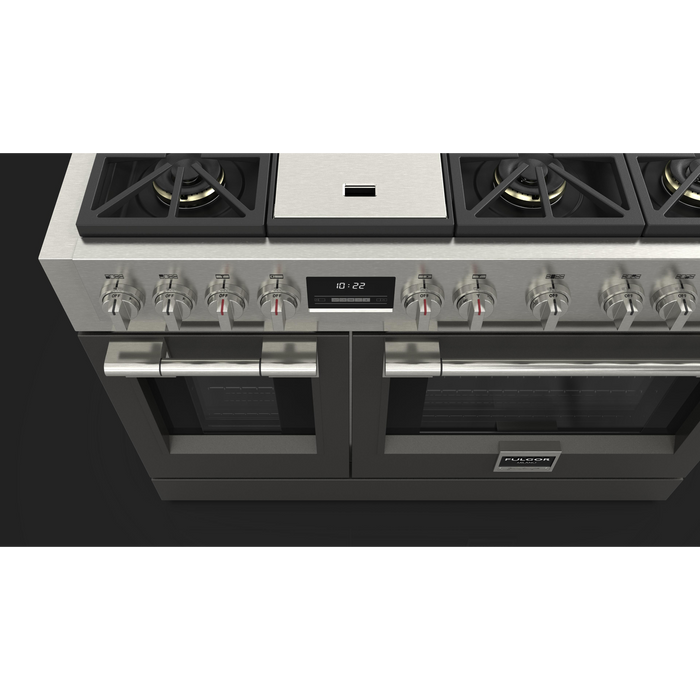 Fulgor Milano 48-Inch Pro Range Door Color Kit, Matte Grey