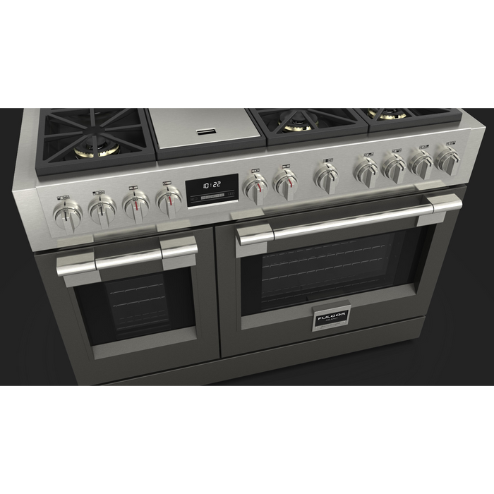 Fulgor Milano 48-Inch Pro Range Door Color Kit, Matte Grey