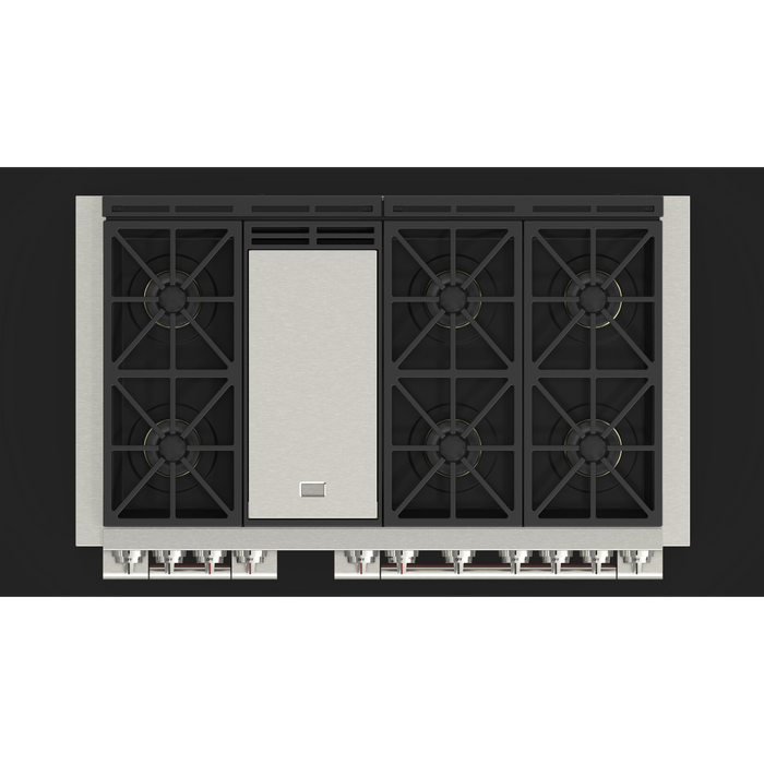 Fulgor Milano 48-Inch Pro Range Door Color Kit, Red
