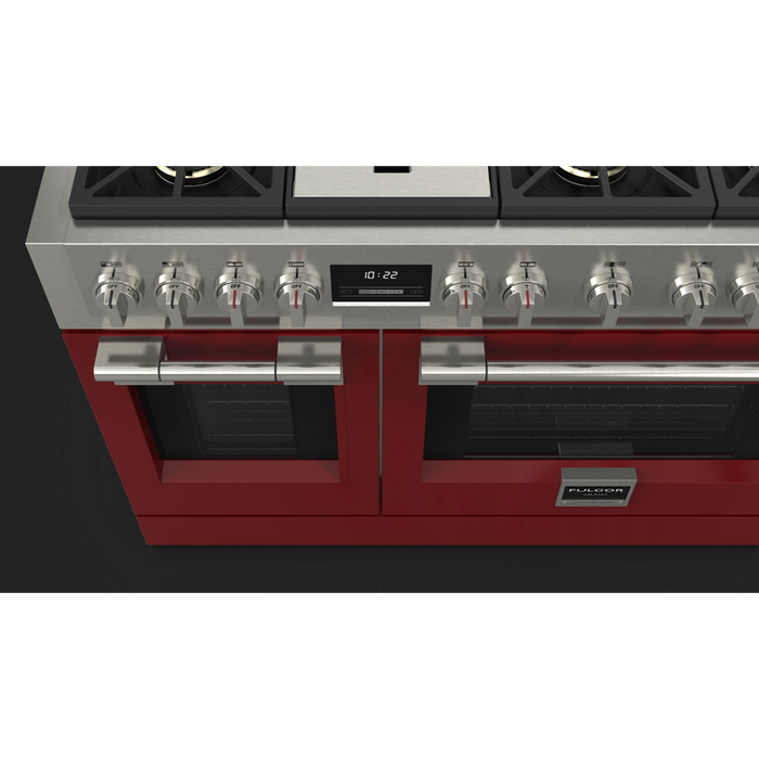Fulgor Milano 48-Inch Pro Range Door Color Kit, Red