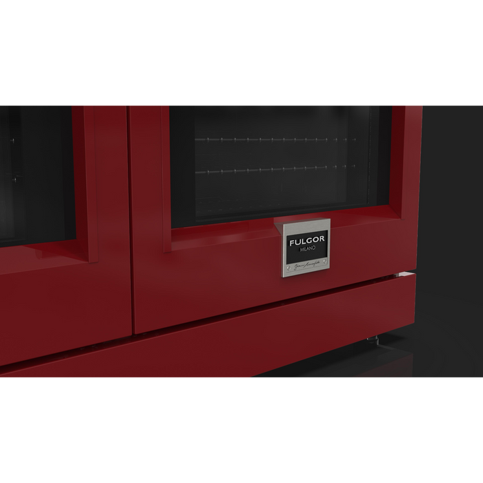 Fulgor Milano 48-Inch Pro Range Door Color Kit, Red