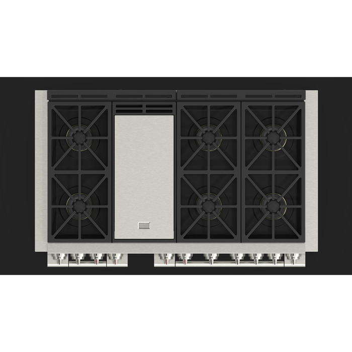 Fulgor Milano 48-Inch Pro Range Door Color Kit, Glossy Black