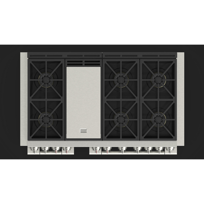 Fulgor Milano 48-Inch Pro Range Door Color Kit, Matte Black