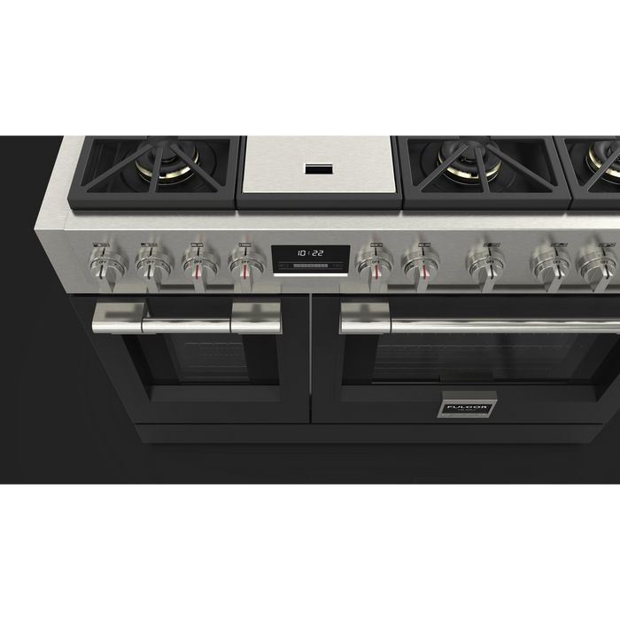 Fulgor Milano 48-Inch Pro Range Door Color Kit, Matte Black