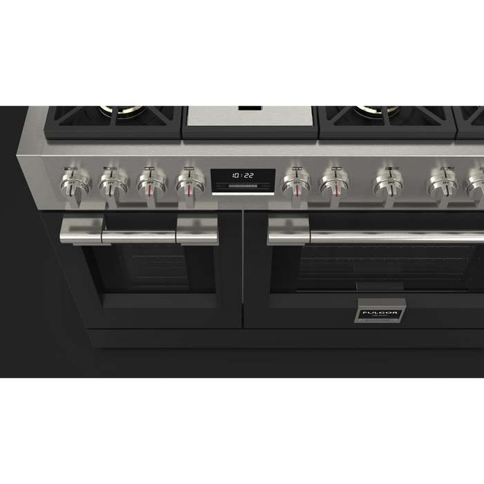 Fulgor Milano 48-Inch Pro Range Door Color Kit, Matte Black