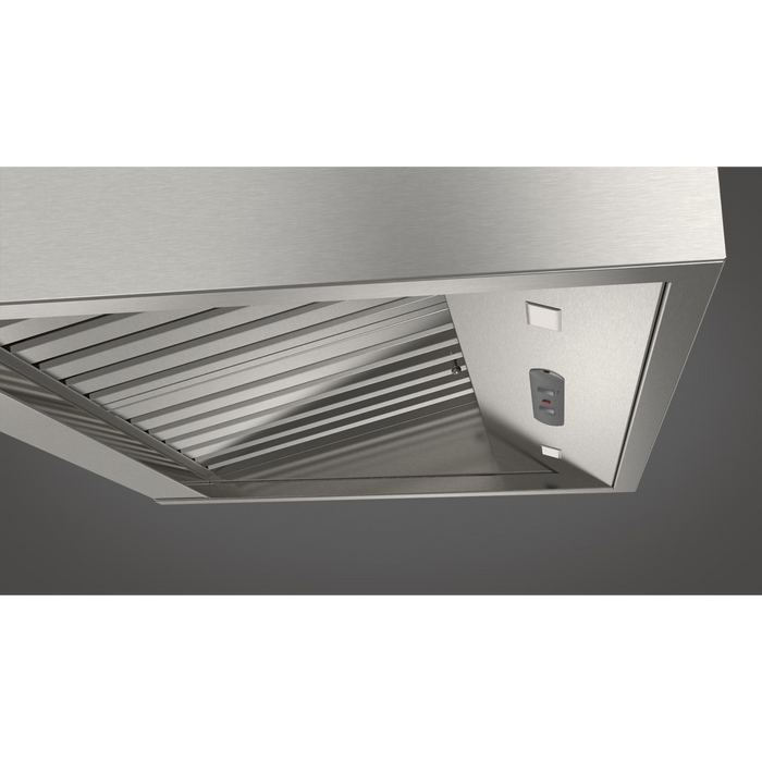 Fulgor Milano 30-Inch Pro Wall Hood, 600 Series, 600 CFM, 18-Inch Depth, Baffle Filters
