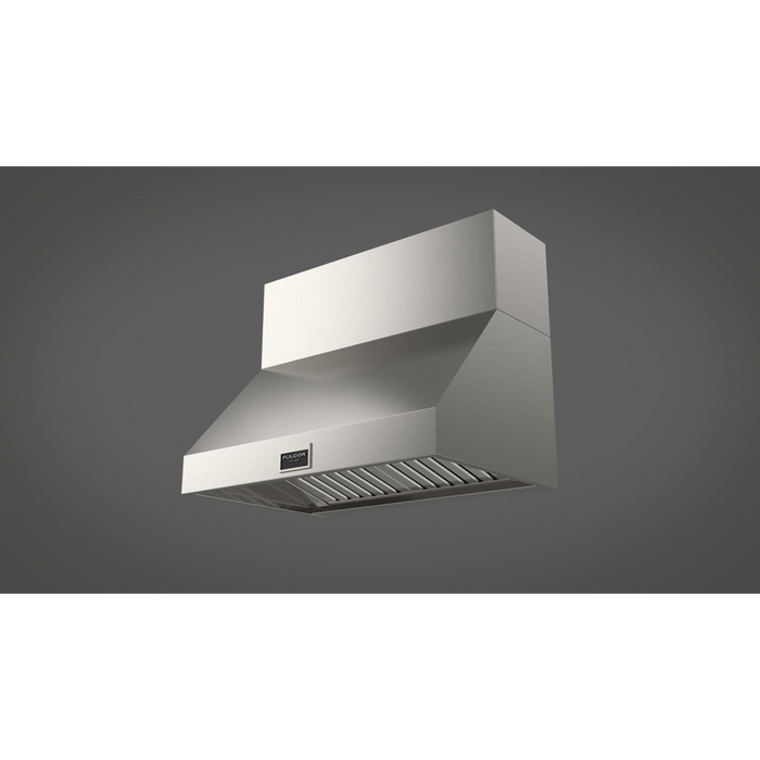 Fulgor Milano 36-Inch Pro Wall Hood, 600 Series, 600 CFM, 18-Inch Depth, Baffle Filters