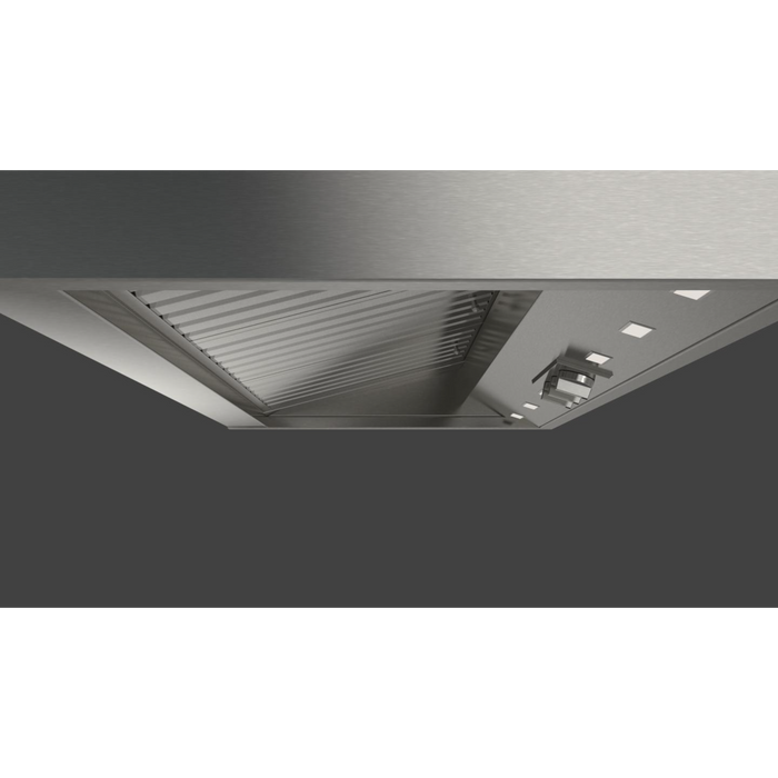 Fulgor Milano 48-Inch Pro Wall Hood, 600 Series, 1000 CFM, 18-Inch Depth, Baffle Filters