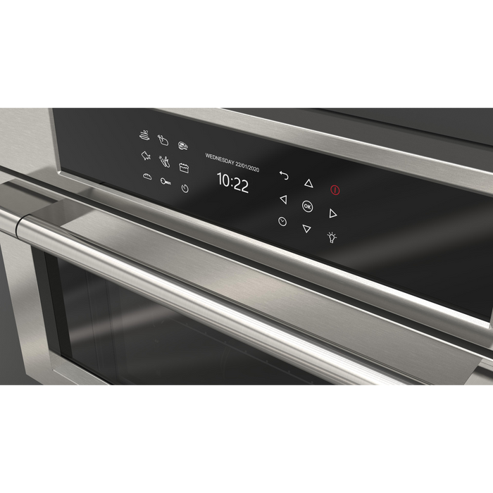 Fulgor Milano 30-Inch Pro Built-In Steam Oven, 600 Series, Combination Steam Convection, Stainless Steel Finish