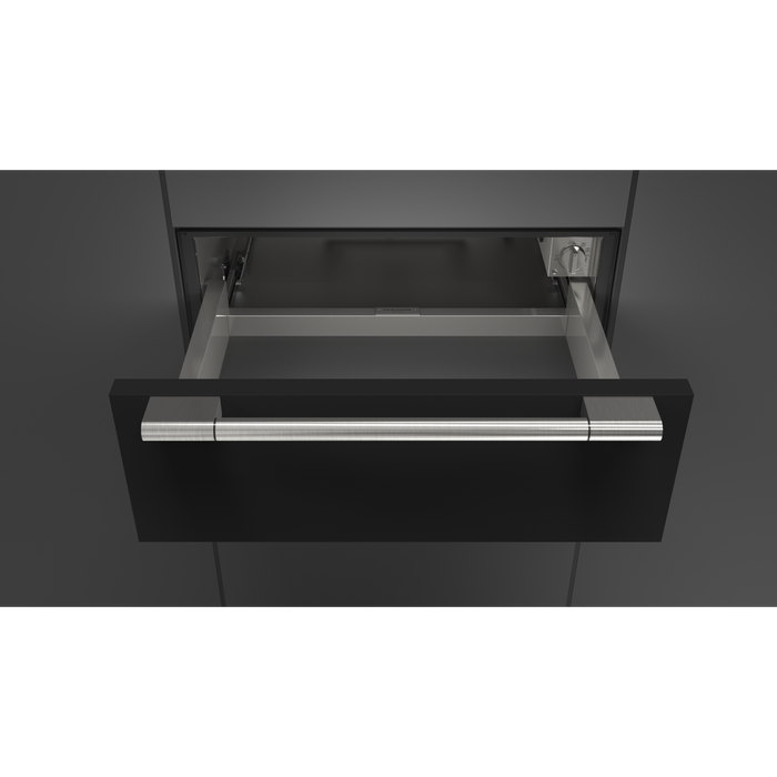 Fulgor Milano 30-Inch Sofia Pro Built-In Warming Drawer, Stainless Steel, Sofia Matching Handle, Soft-Close