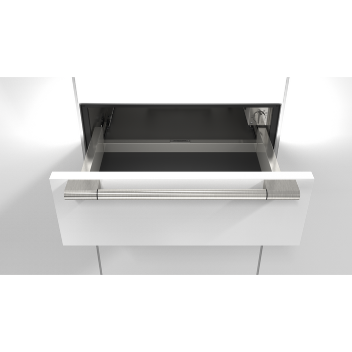 Fulgor Milano 30-Inch Sofia Pro Built-In Warming Drawer, Stainless Steel, Sofia Matching Handle, Soft-Close