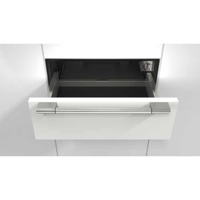 Fulgor Milano 30-Inch Sofia Pro Built-In Warming Drawer, Stainless Steel, Sofia Matching Handle, Soft-Close