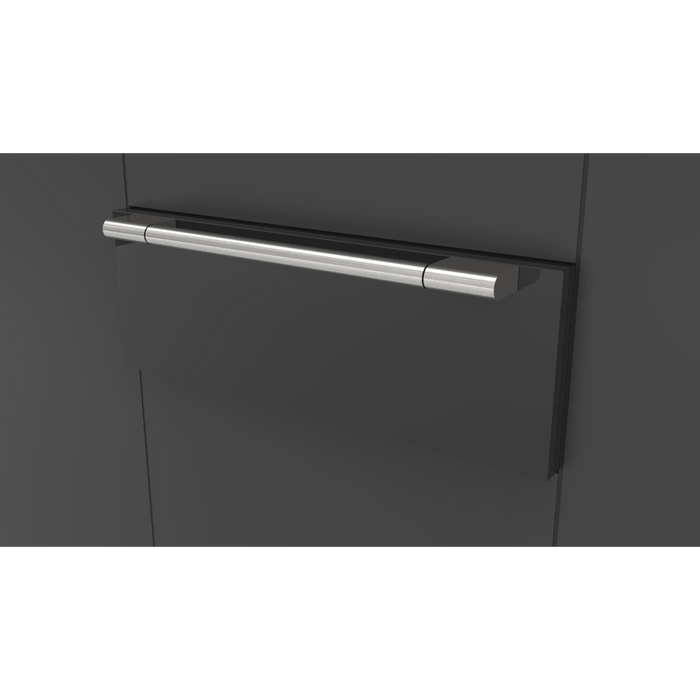 Fulgor Milano 30-Inch Color Door for Warming Drawer, Glossy Black