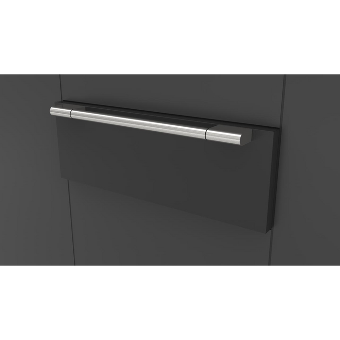 Fulgor Milano 30-Inch Color Door for Warming Drawer, Matte Black