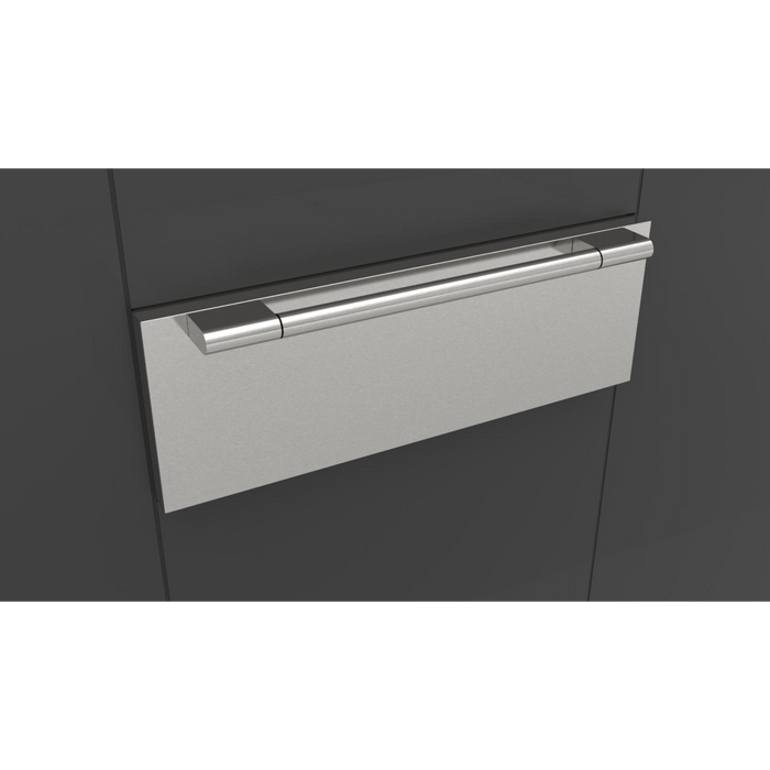 Fulgor Milano 30-Inch Sofia Pro Built-In Warming Drawer, Stainless Steel, Sofia Matching Handle, Soft-Close