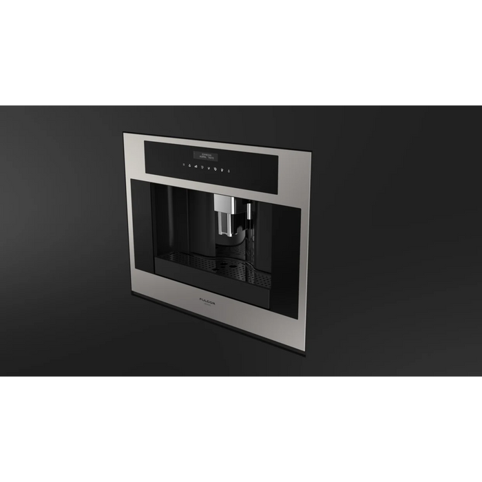 Fulgor Milano 24-Inch Built-In Fully Automatic Coffee System, Stainless Steel (Discontinued)
