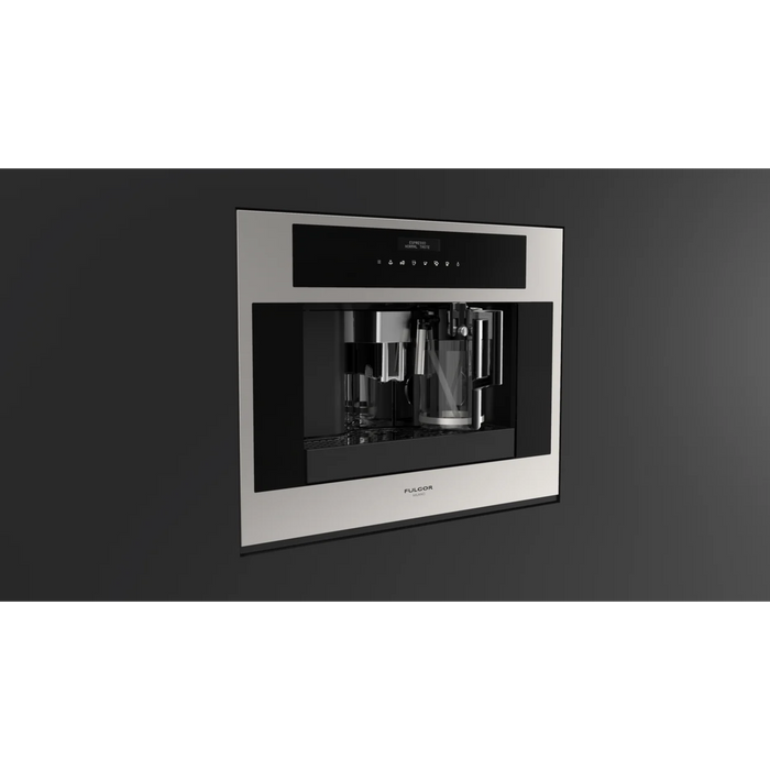 Fulgor Milano 24-Inch Built-In Fully Automatic Coffee System, Stainless Steel (Discontinued)
