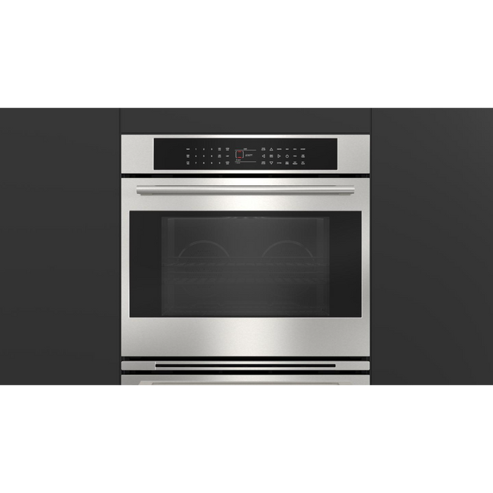 Fulgor Milano 30-Inch Distinto Built-In Electric Double Oven, Self-Clean, Dual Fan Convection, N.A. Version, Stainless Steel, Full Touch Electronic Control - Will Be Discontinued