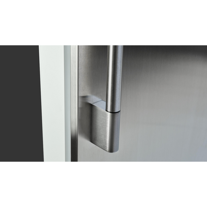 Fulgor Milano 8.22 cu.ft Pro Column Freezer, 700 Series, RH, Stainless Cladded, Bottom Compressor, Metal Interior, Ice Maker, Includes Pro Handle & Badge Accessory