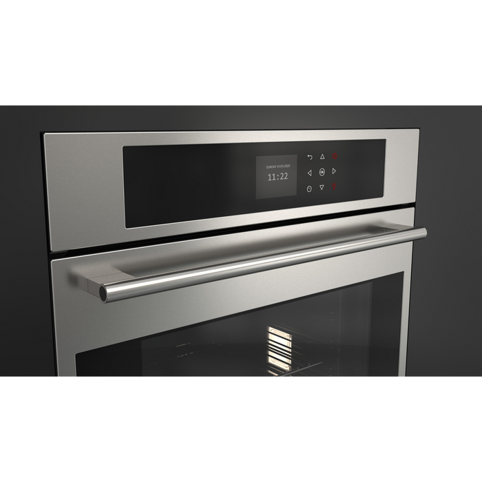 Fulgor Milano 24-Inch Distinto Built-In Electric Single Oven, Easy Clean, Convection, N.A. Version, Stainless Steel - Will Be Discontinued