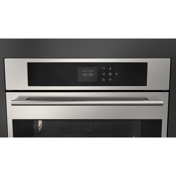 Fulgor Milano 24-Inch Distinto Built-In Electric Single Oven, Easy Clean, Convection, N.A. Version, Stainless Steel - Will Be Discontinued
