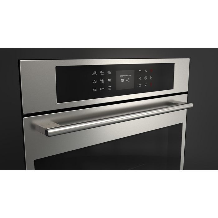 Fulgor Milano 24-Inch Distinto Built-In Electric Single Oven, Self-Clean, Convection, N.A. Version, Stainless Steel - Will Be Discontinued