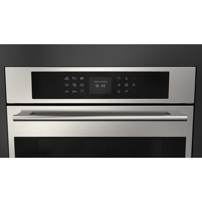 Fulgor Milano 24-Inch Distinto Built-In Electric Single Oven, Self-Clean, Convection, N.A. Version, Stainless Steel - Will Be Discontinued