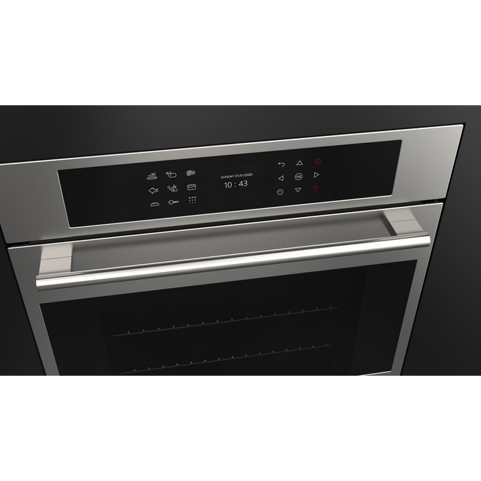Fulgor Milano 24-Inch Distinto Built-In Electric Single Oven, Self-Clean, Convection, N.A. Version, Stainless Steel - Will Be Discontinued