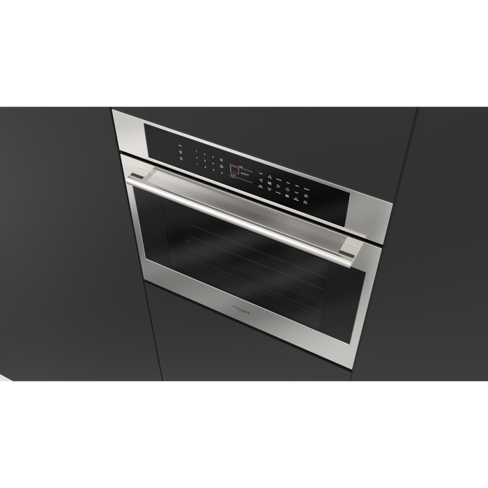 Fulgor Milano 30-Inch Distinto Built-In Electric Single Oven, Self-Clean, Dual Fan Convection, N.A. Version, Stainless Steel, Full Touch Electronic Control - Will Be Discontinued