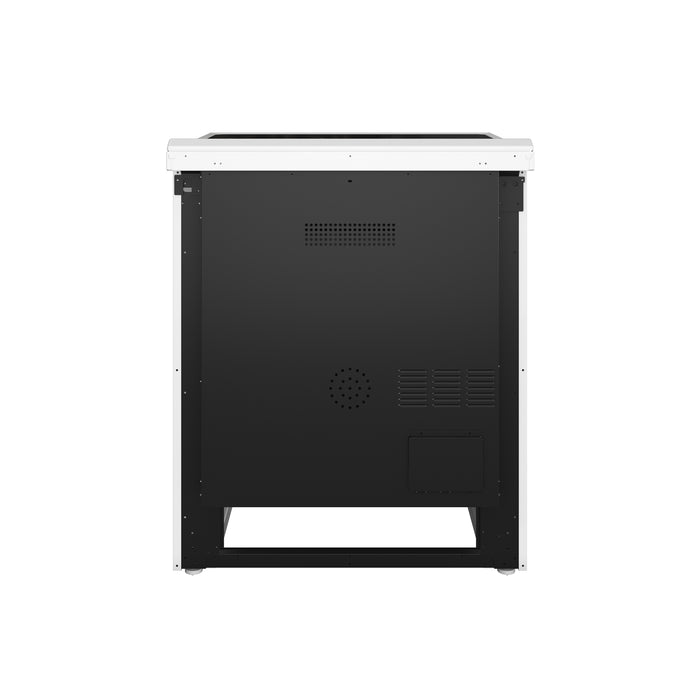 Forno Leonardo Espresso 30-Inch White Electric Range, True Convection, Energy Efficient