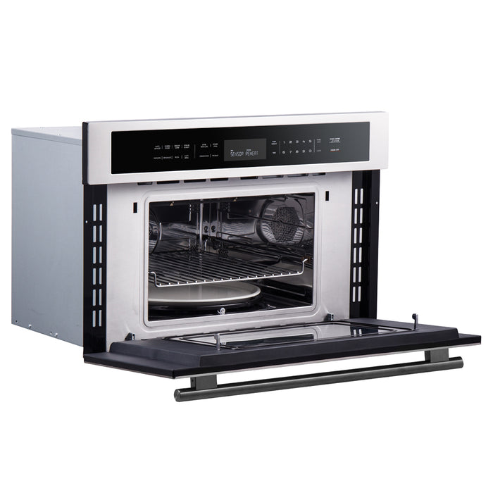 Forno Oliena 30-Inch Compact Oven and 1000 Watt Microwave, 1.6 cu.ft, Convection Oven